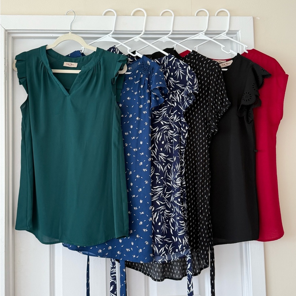 Full Moon Maternity Blouses from Stitch Fix Size S - Lot of 6